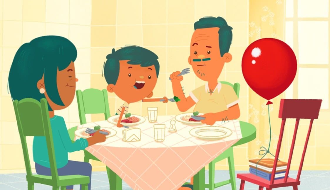 Anacleto, o Balão, cena