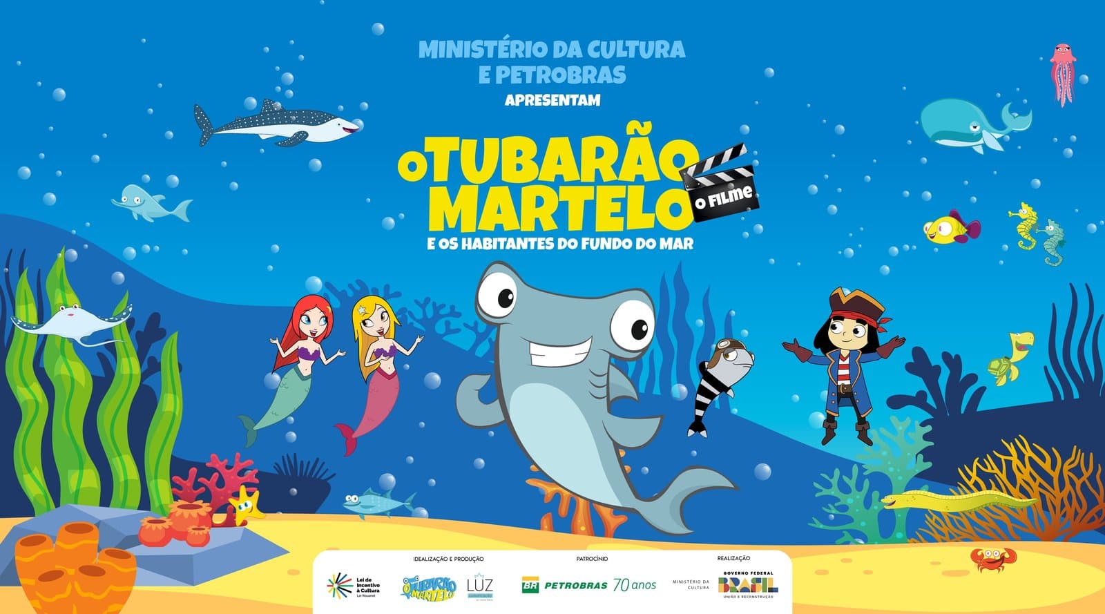 O Tubarão Martelo e os Habitantes do Fundo do Mar, cena